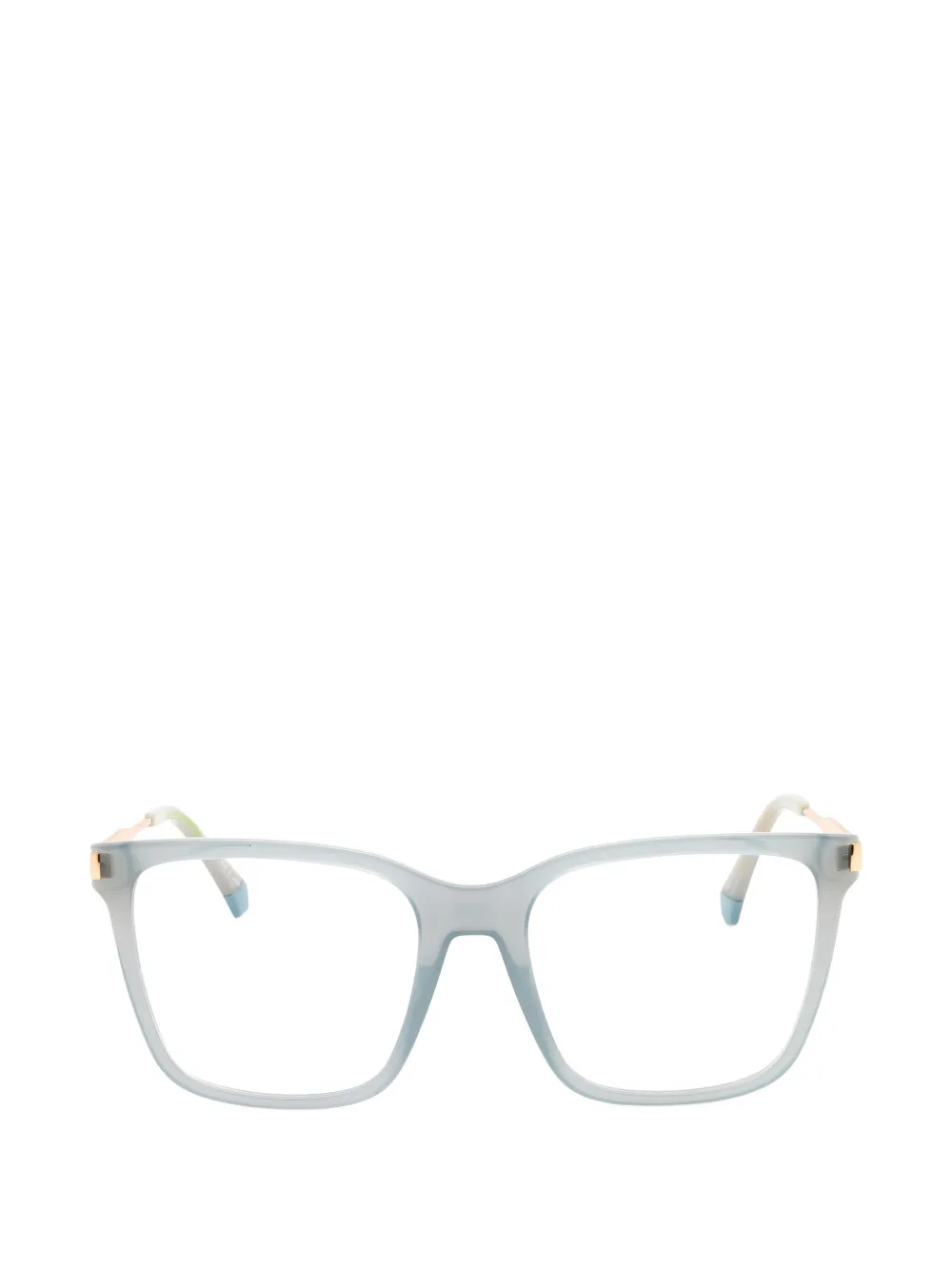 Polaroid Square-frame Glasses In Blue