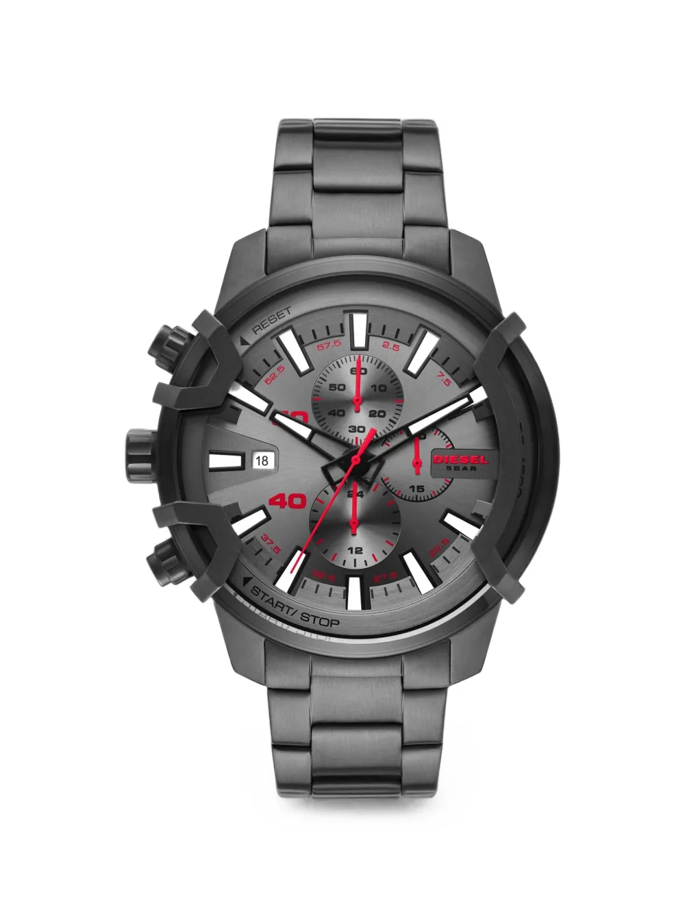Diesel Griffed 48mm quartz watch - Grigio