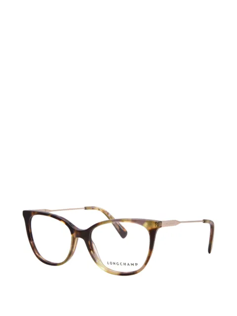 Longchamp tortoiseshell-effect cat-eye glasses