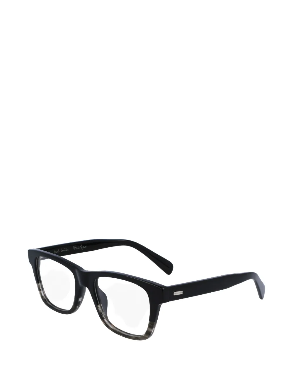 Paul Smith Fairfax rectangle-frame glasses Zwart