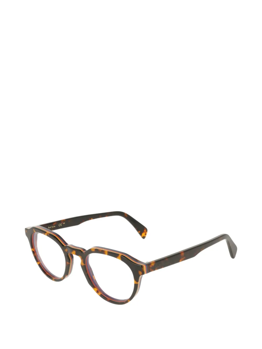 Paul Smith Noyna round-frame glasses - Marrone