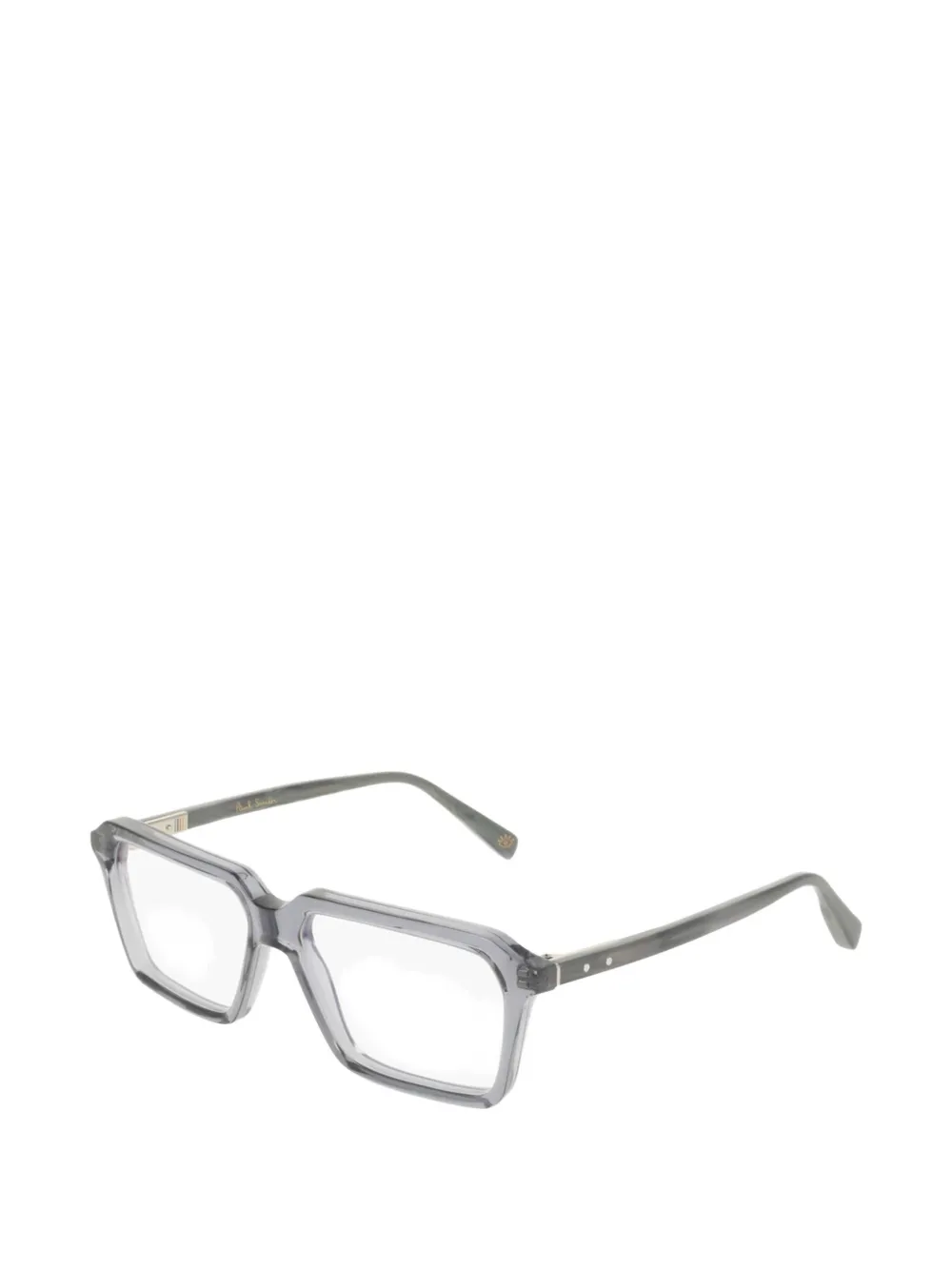 Paul Smith Peckford rectangle-frame glasses - Grigio