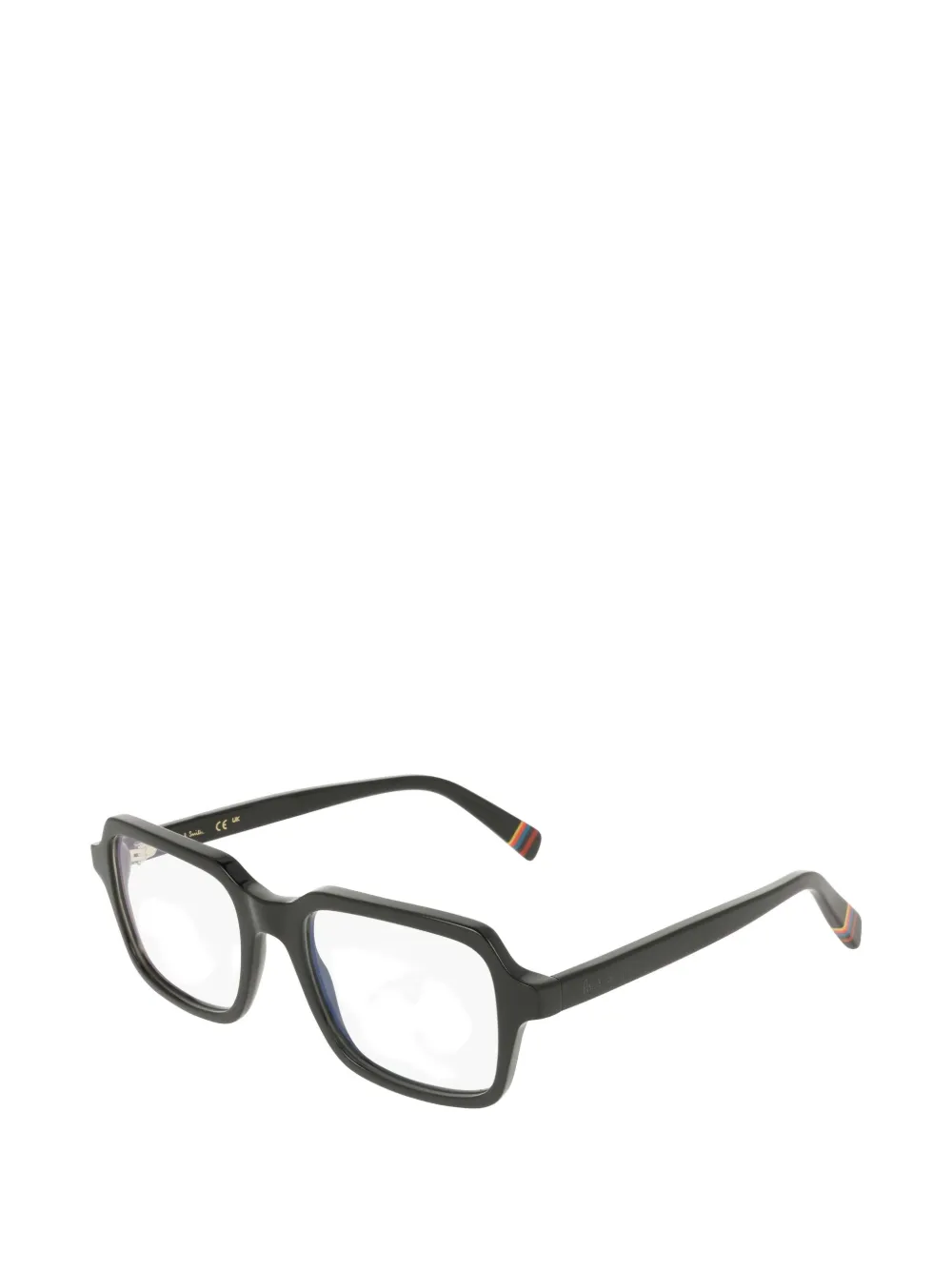 Paul Smith Norroy bril met geometrisch montuur Zwart