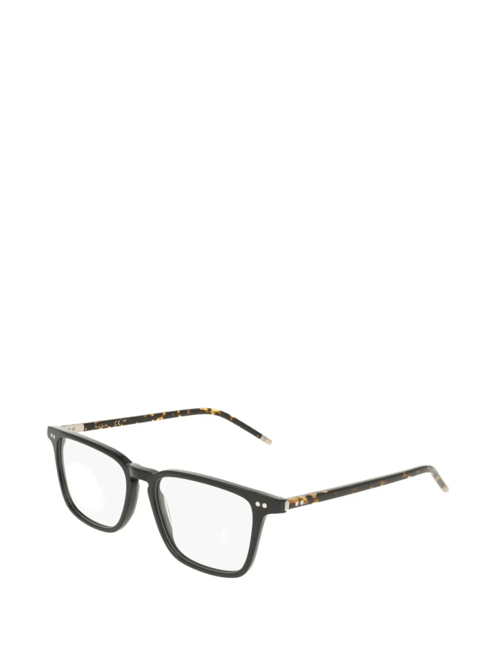 Paul Smith Pulford rectangle-frame glasses Zwart