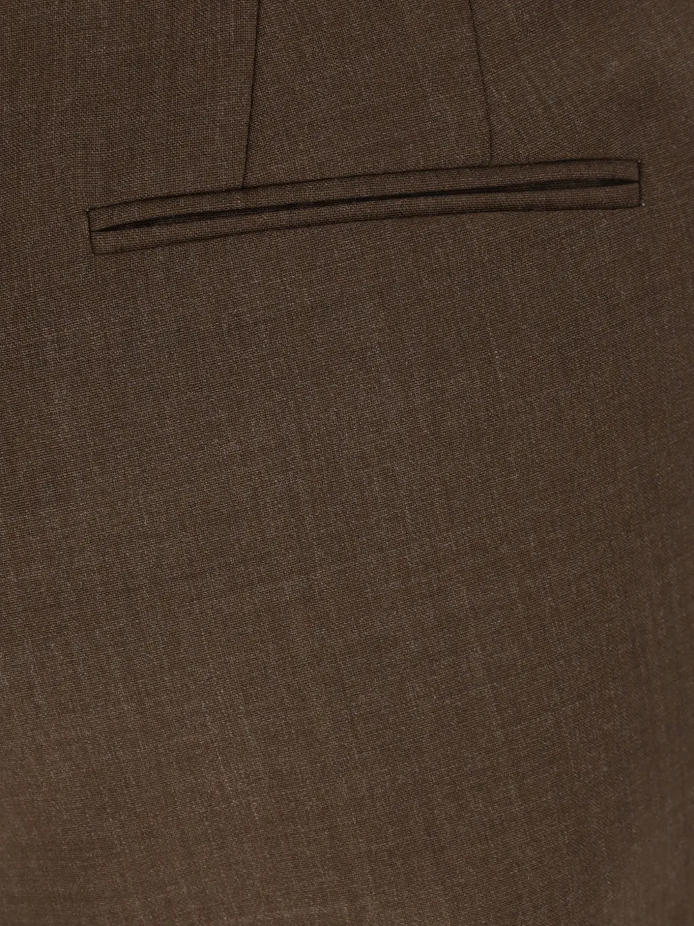 Cruna pleated straight-leg trousers Bruin