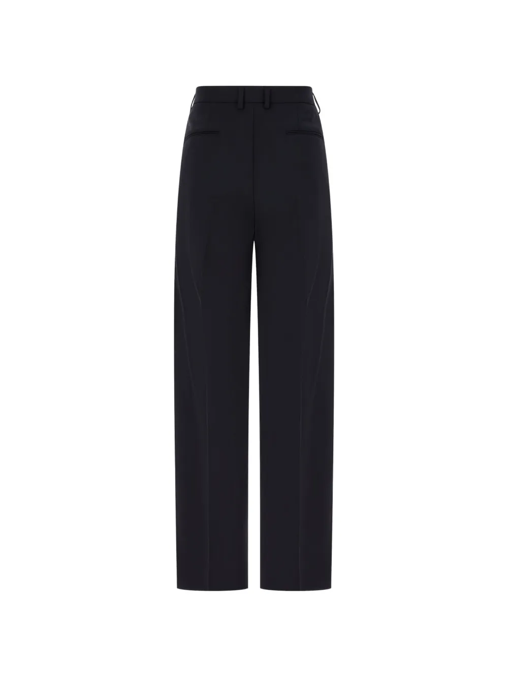 Cruna pressed-crease trousers Blauw