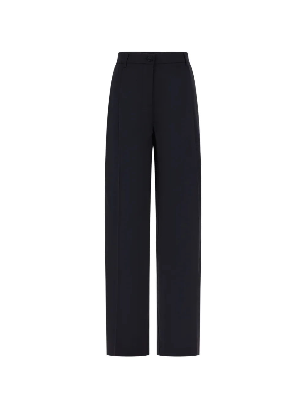 Cruna Pressed-crease Trousers In Blue