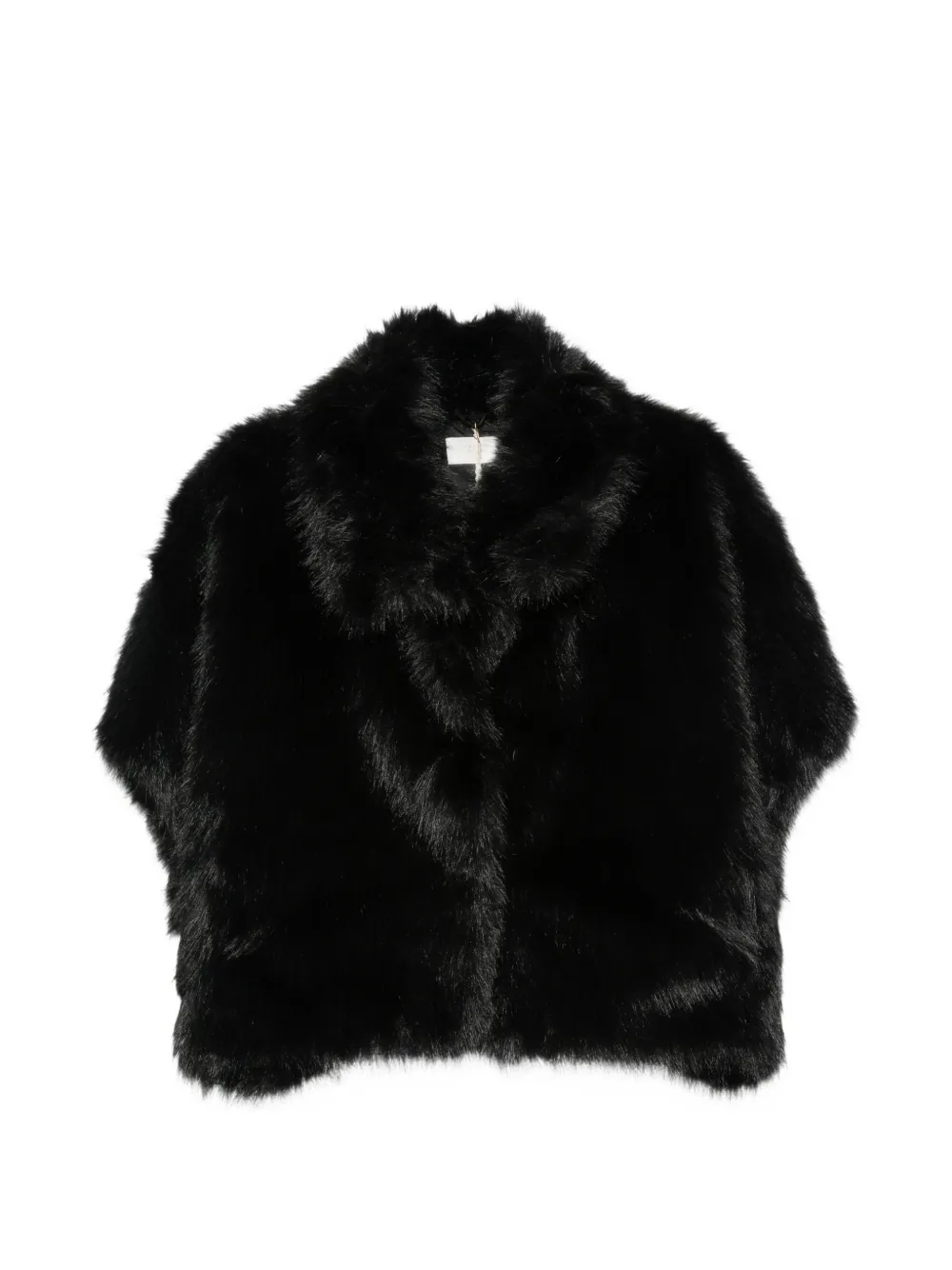 ZOE PARIS faux-fur sleeveless jacket