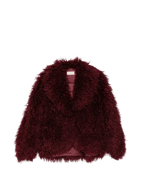 ZOE PARIS textured long-sleeve jacket