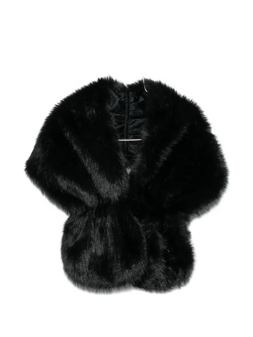 ZOE PARIS faux-fur scarf