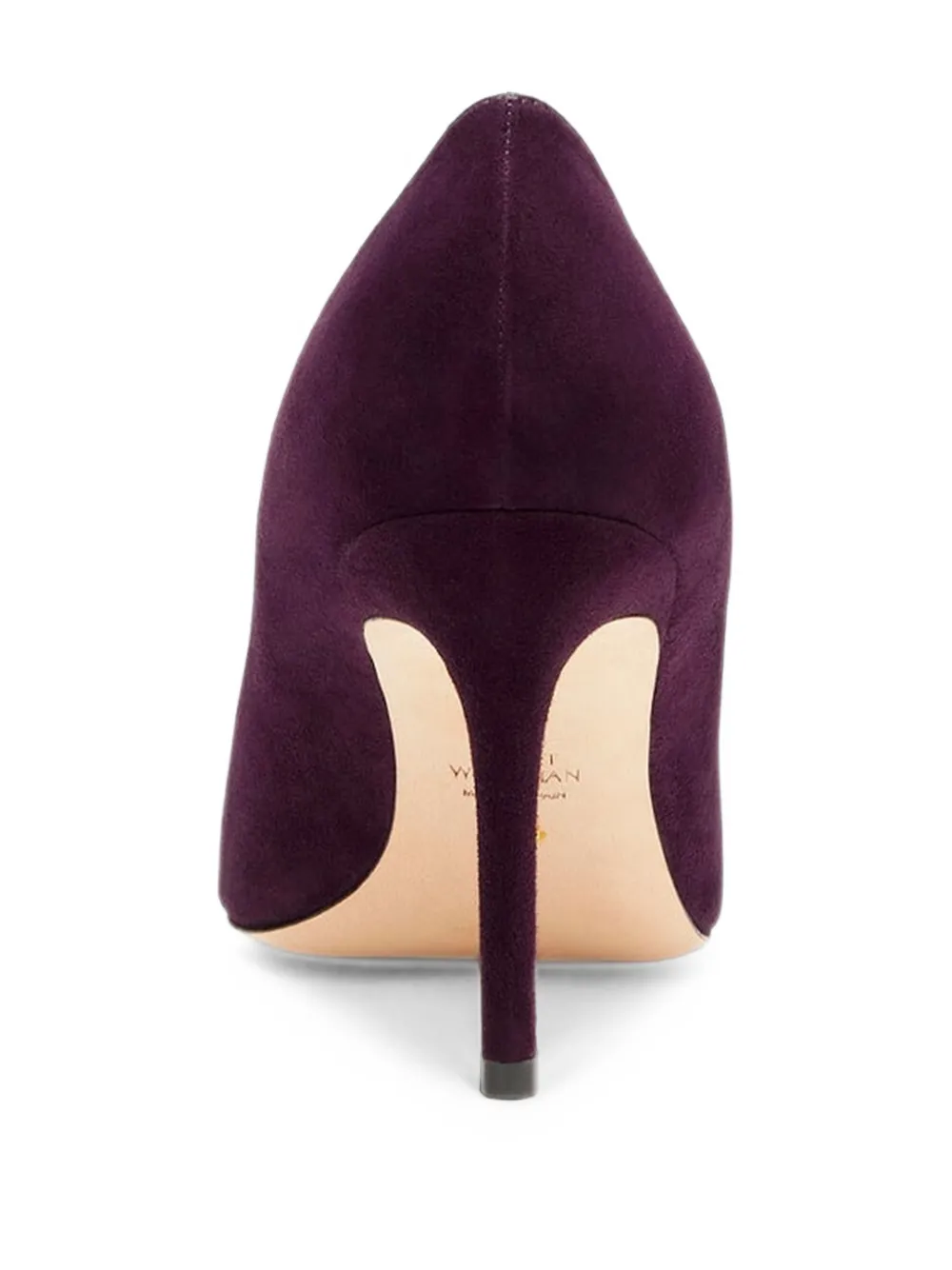 Stuart Weitzman Stuart Power pointed-toe pumps Paars