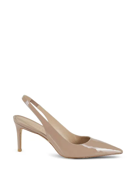 Stuart Weitzman pointed-toe slingback pumps