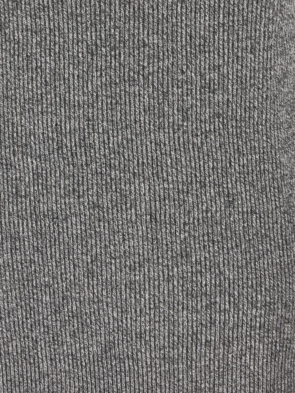 Piacenza Cashmere ribbed-knit quarter-zip sweater Grijs