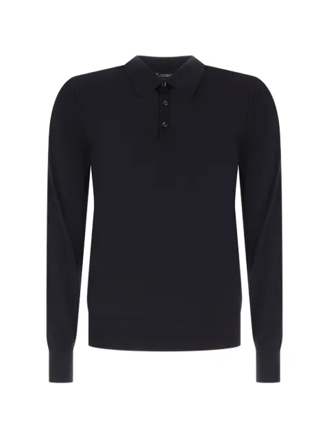 Dolce & Gabbana cashmere polo shirt