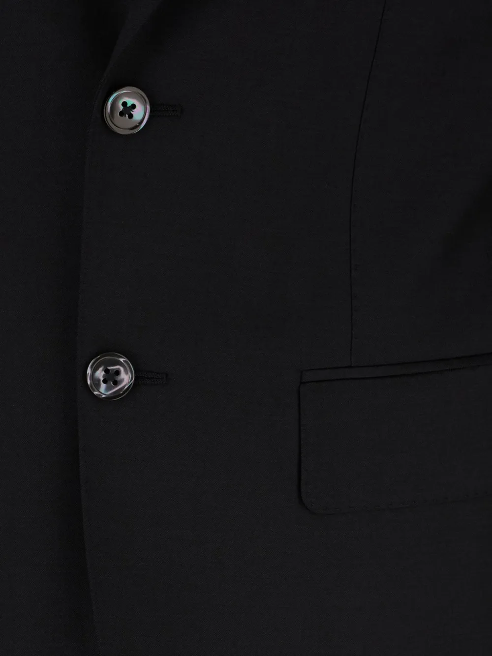 Corneliani single-breasted suit Zwart