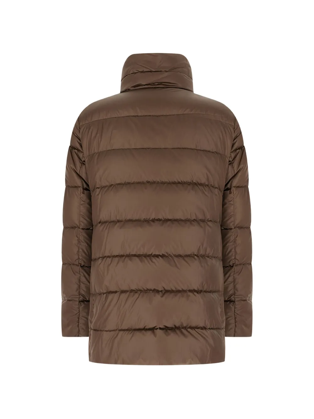 Moorer quilted high-neck jacket Bruin
