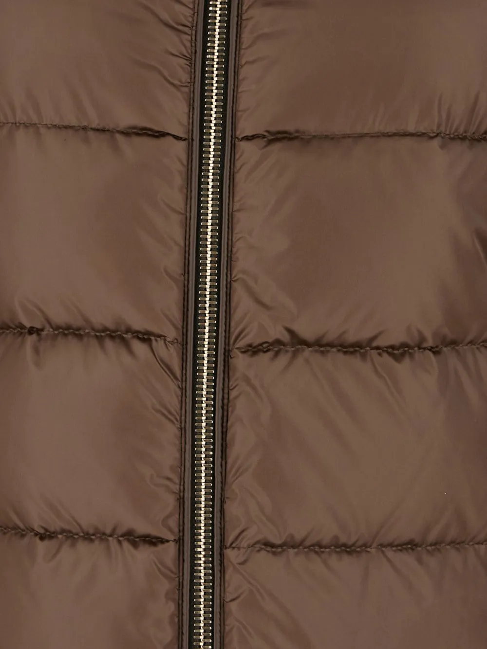 Moorer quilted high-neck jacket Bruin