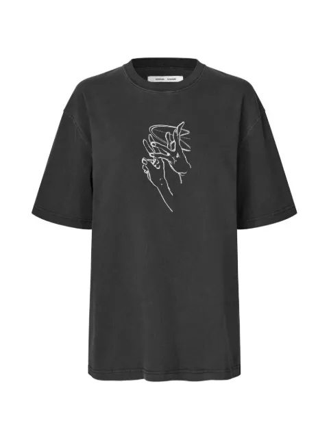 SAMSOE SAMSOE playera Sagiles con estampado gráfico
