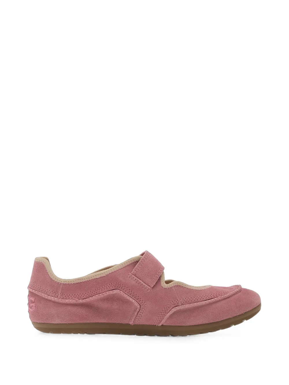 UGG touch-strap suede sneakers