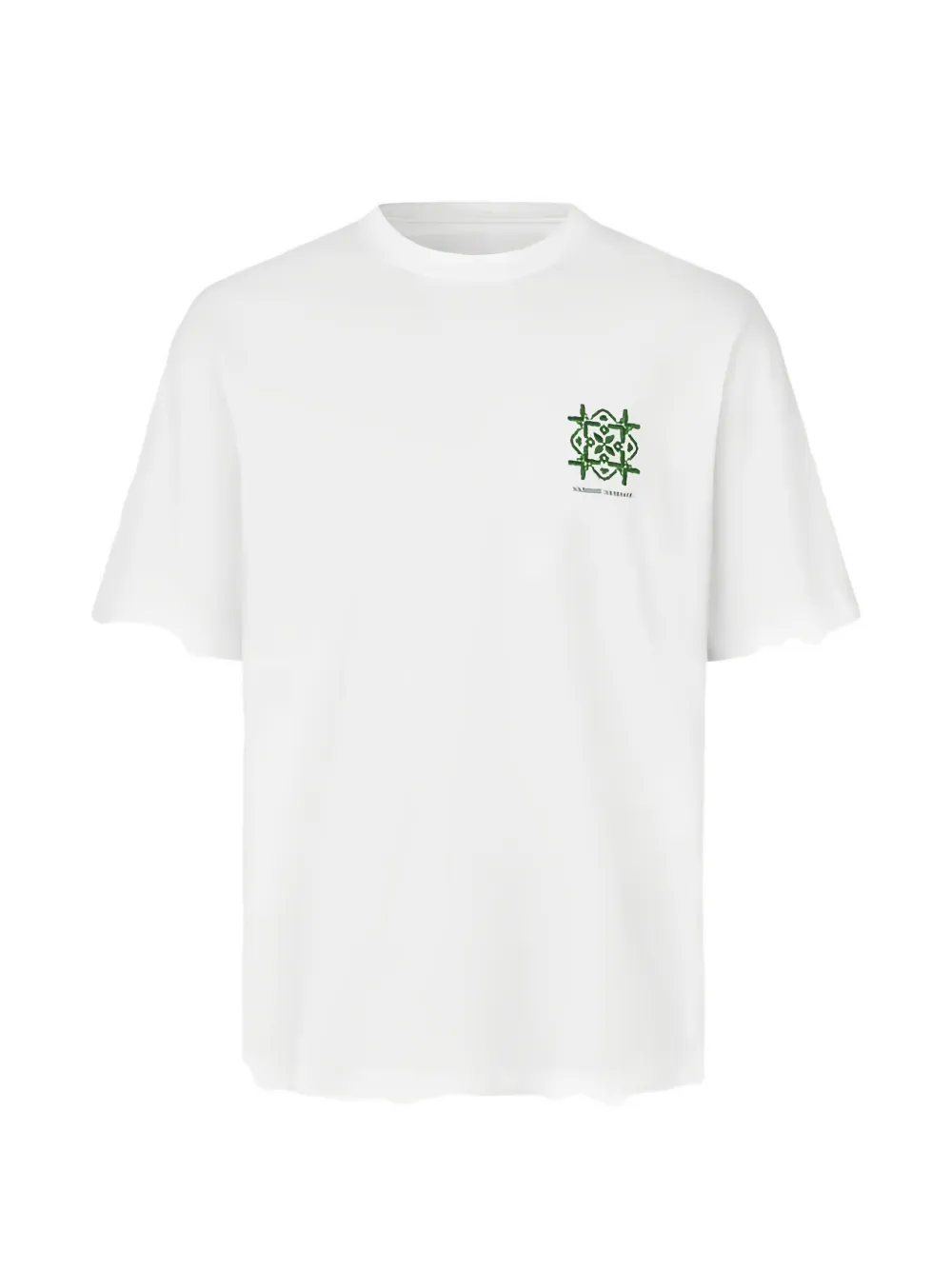 SAMSOE SAMSOE Sajes graphic-print T-shirt - Bianco