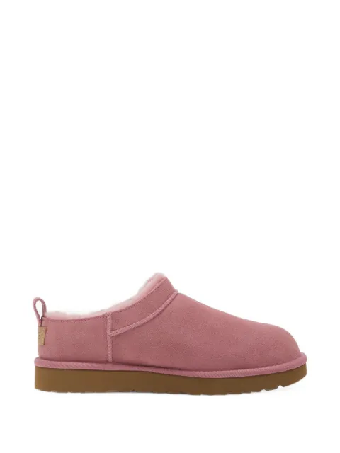UGG Classic Micro shearling-lined suede ankle boots