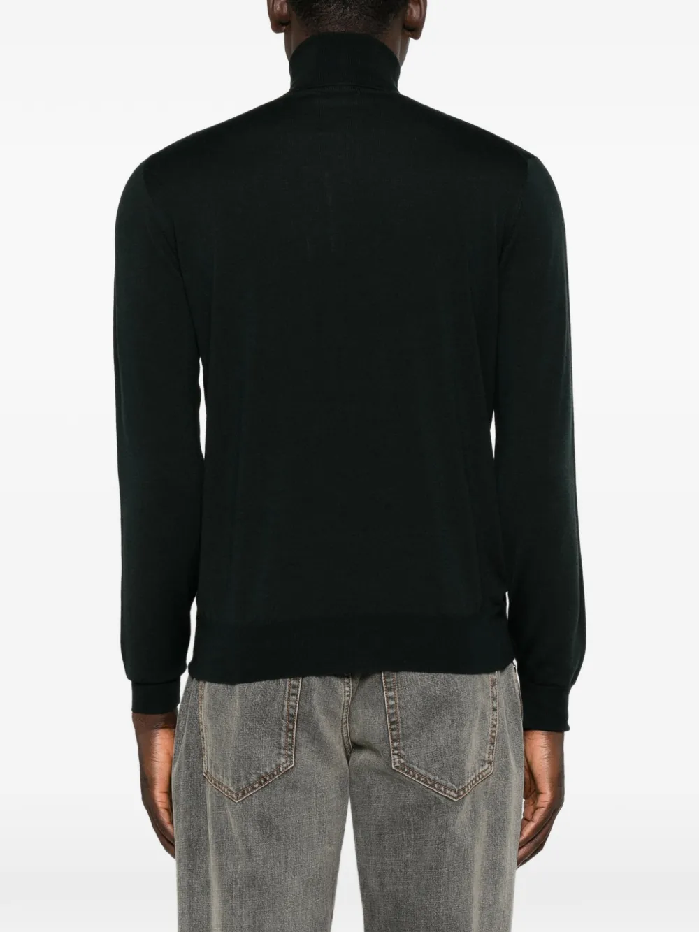 Filippo De Laurentiis roll-neck long-sleeves sweater Groen