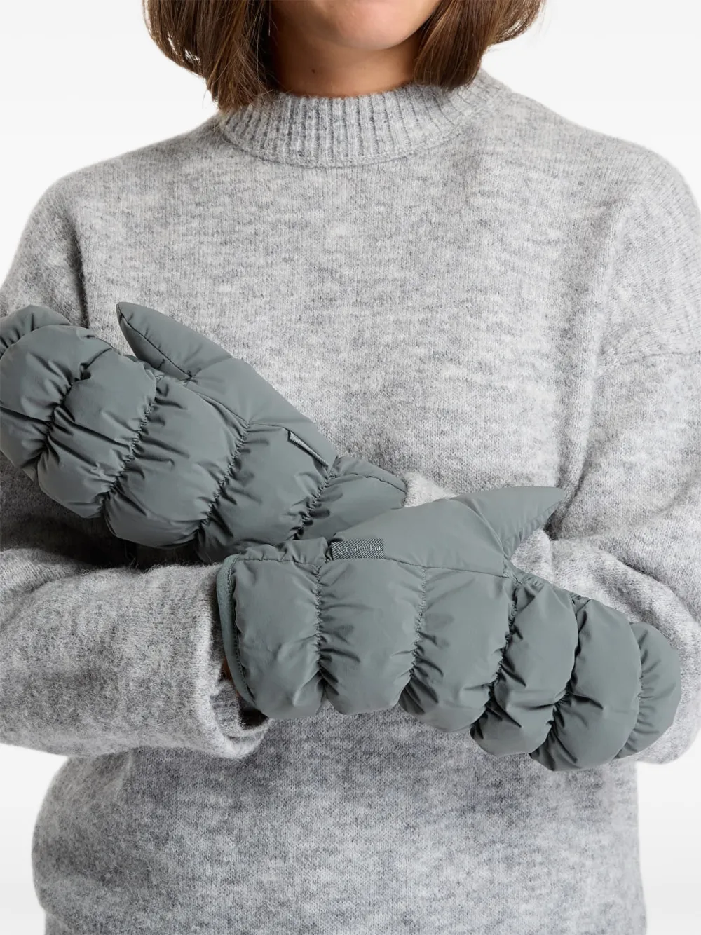 Columbia CSC Luxe™ quilted mittens - Verde