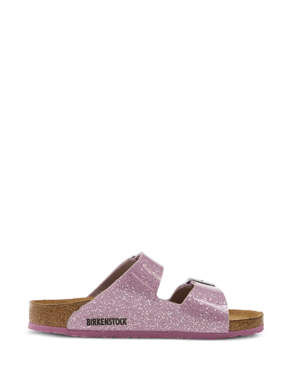 Birkenstock Arizona glitter-effect sandals - Rosa