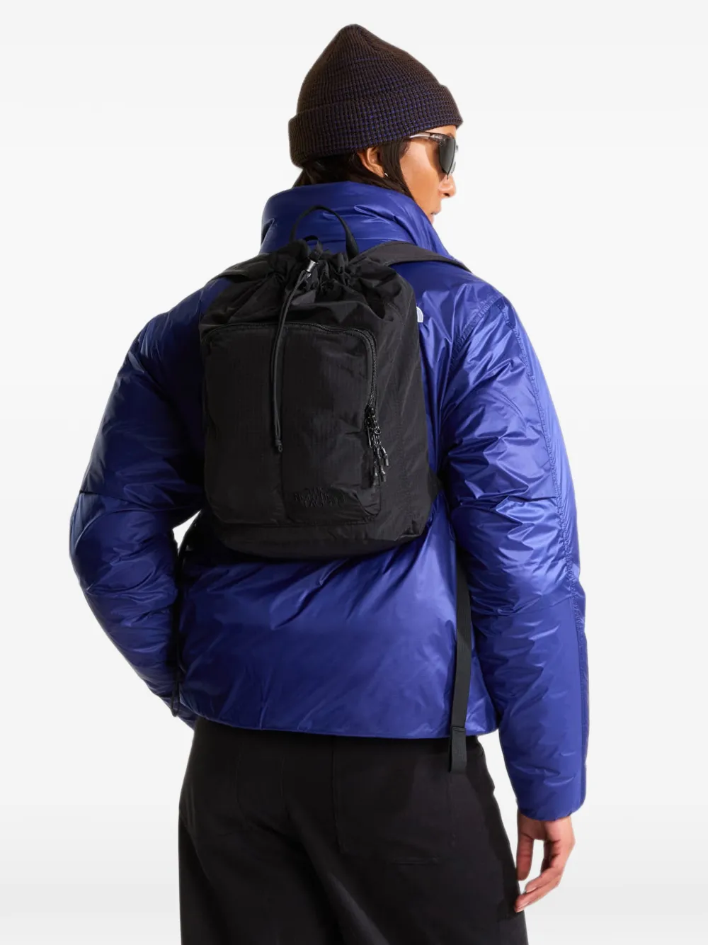 The North Face Never Stop Cinch rugzak Zwart