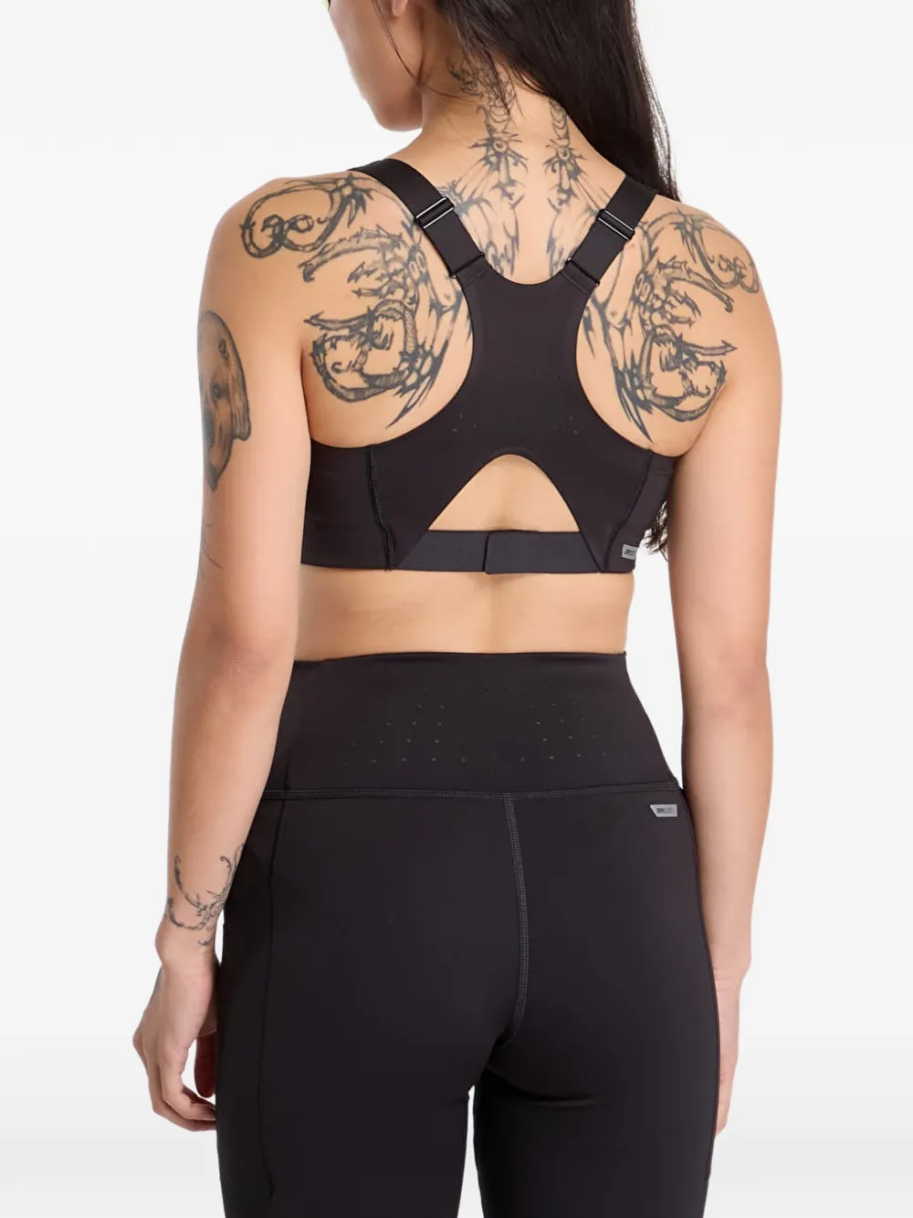 PUMA Pwrmode racerback bh-top Zwart
