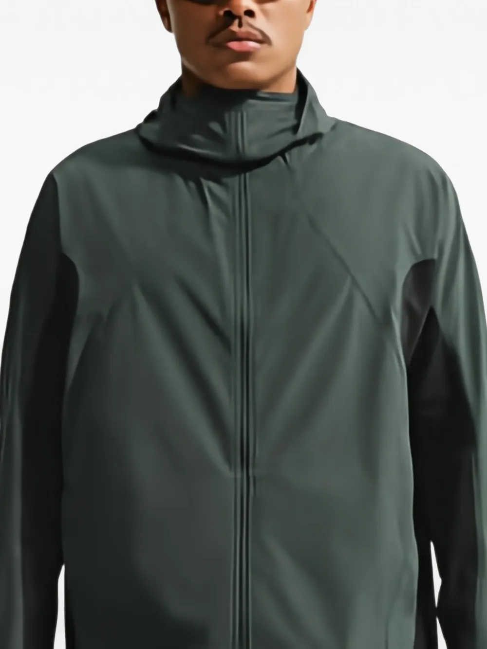 Nike Tech Helios Dri-Fit jack Groen