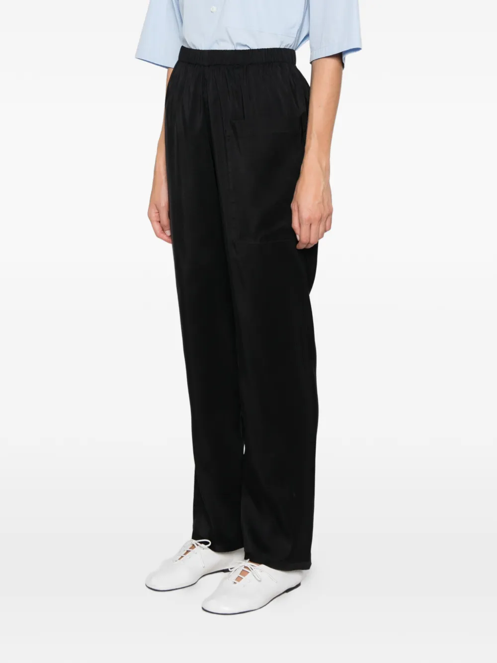 Sofie D'hoore elasticated-waistband trousers Zwart