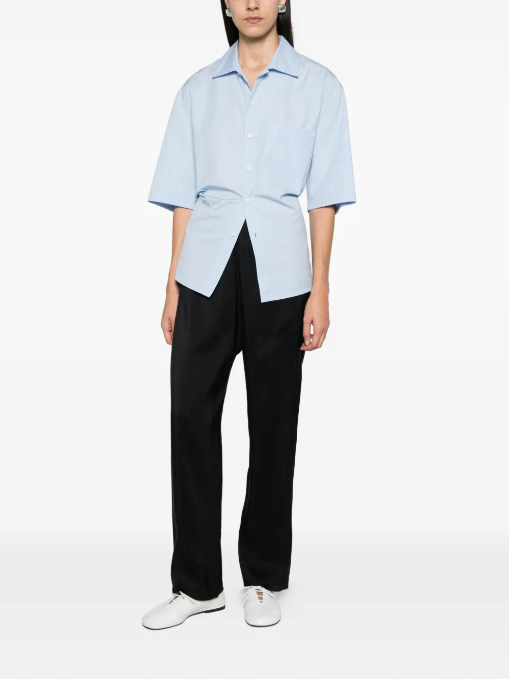 Sofie D'hoore elasticated-waistband trousers Zwart