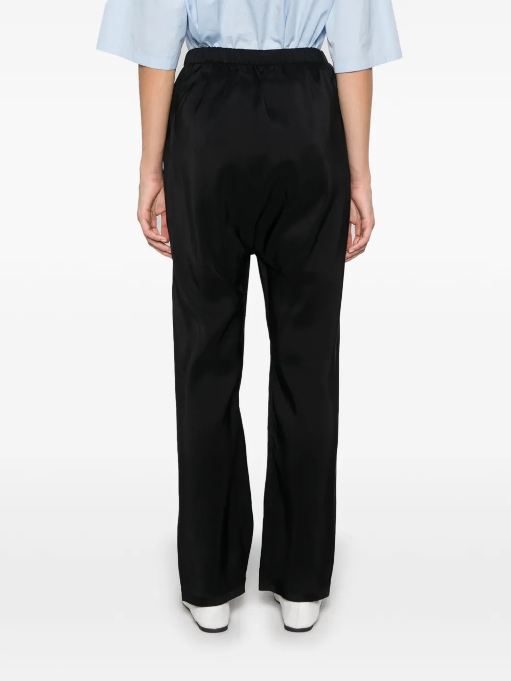 Sofie D'hoore elasticated-waistband trousers Zwart