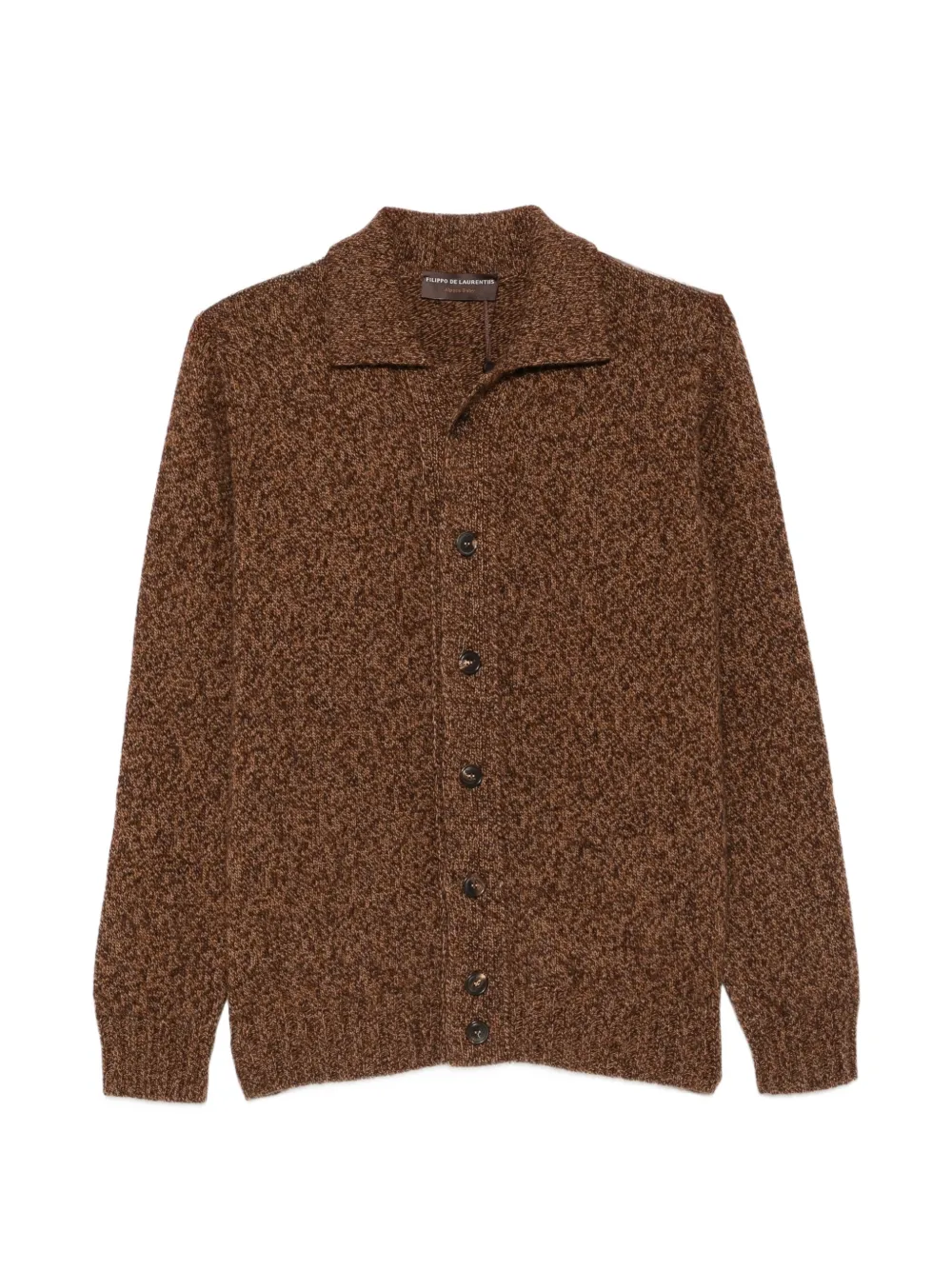 Filippo De Laurentiis button-up collared swetaer
