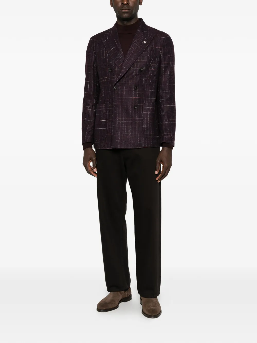 Filippo De Laurentiis high-neck sweater - Rouge Filippo De Laurentiis high-neck sweater - Rouge