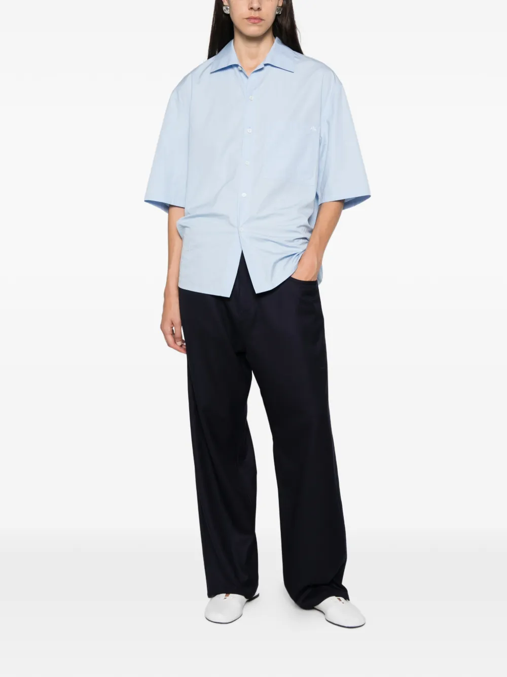 Sofie D'hoore straight-leg trousers Blauw
