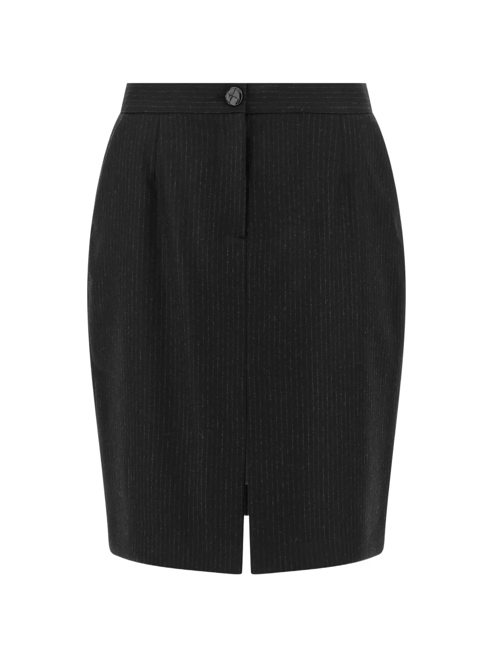 Blazé Milano Popeye Smiley pinstripe skirt - Nero