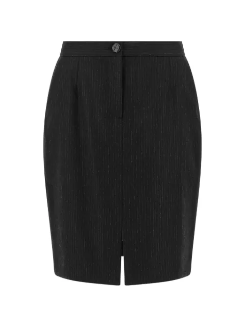 Blazé Milano Popeye Smiley pinstripe skirt