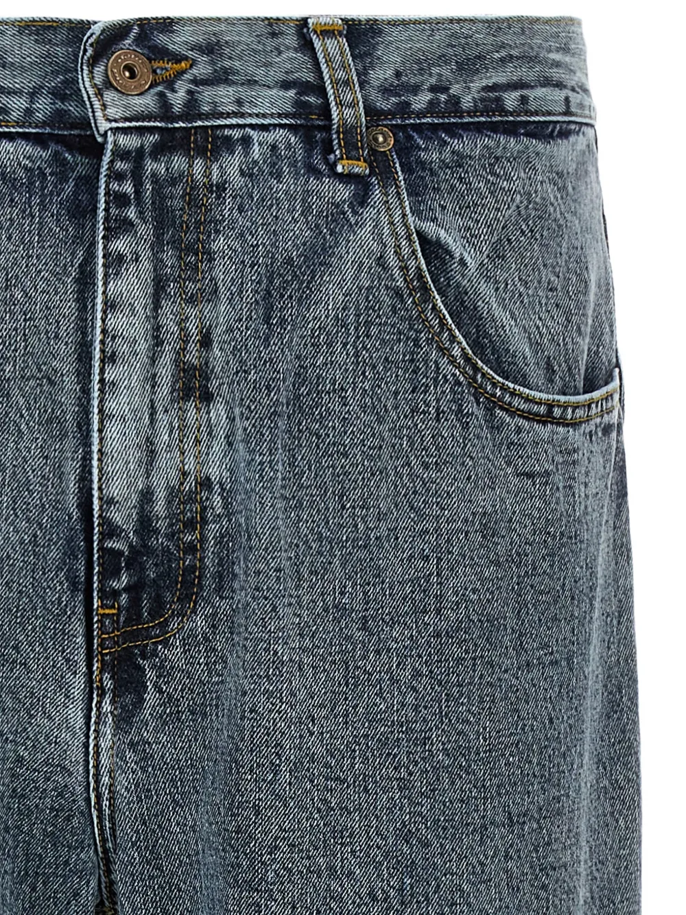 Second / Layer Big Papi Stone-wash Jeans In Blue