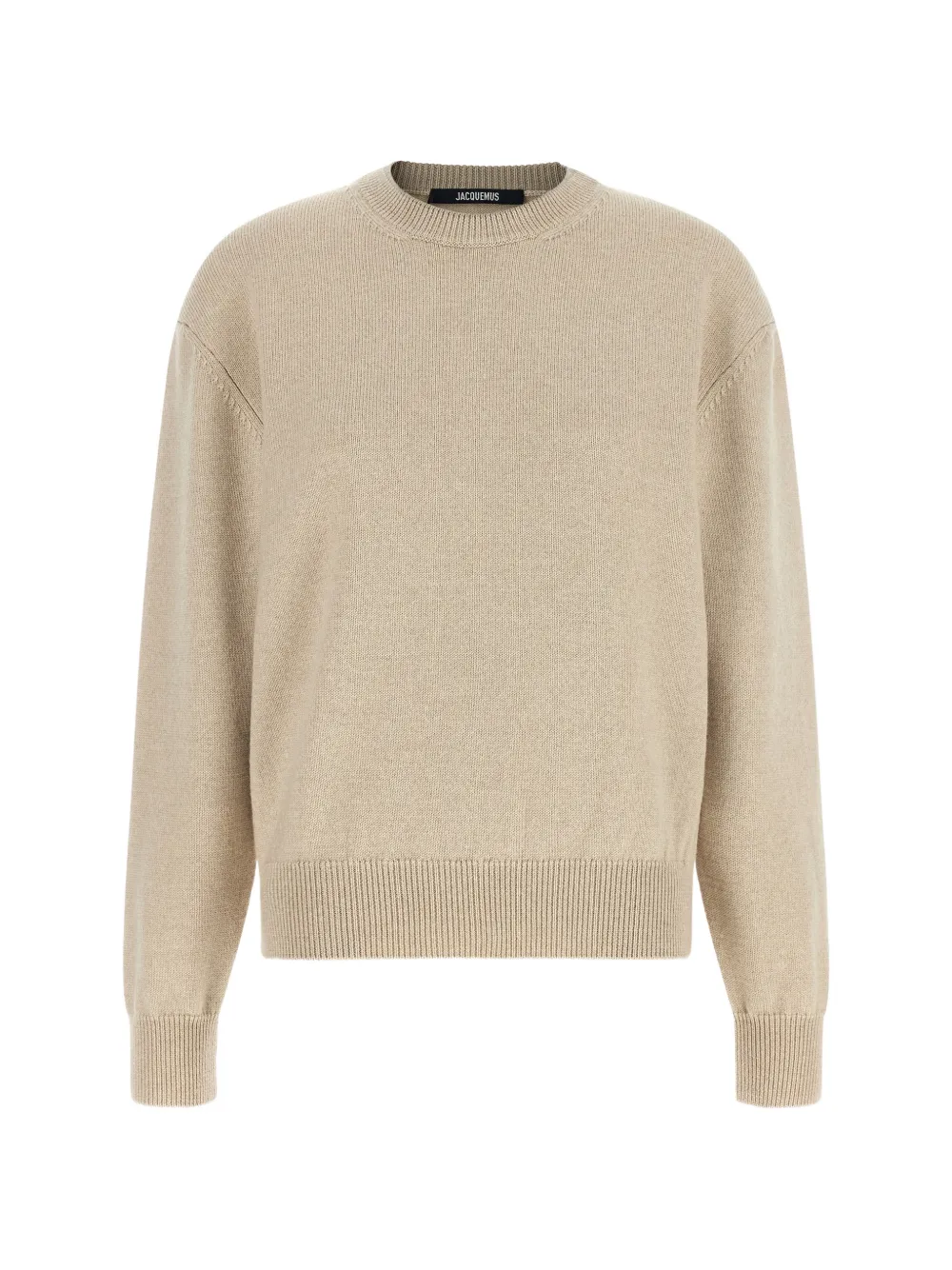 Jacquemus La Maille Moulin logo-intarsia sweater