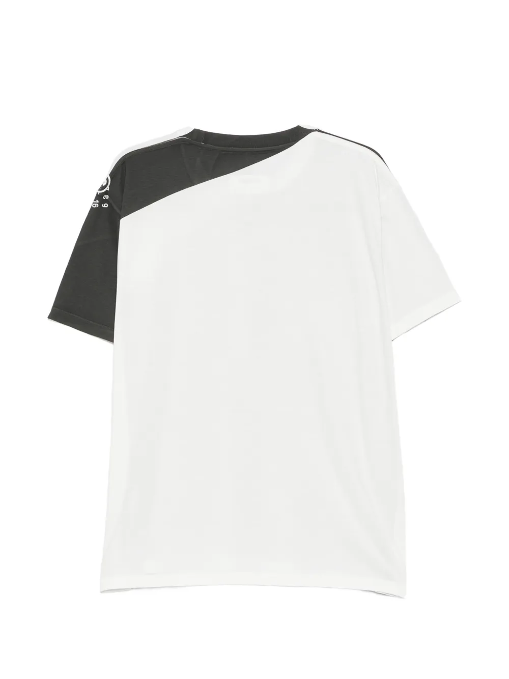 MM6 Maison Margiela T-shirt met logoprint Zwart