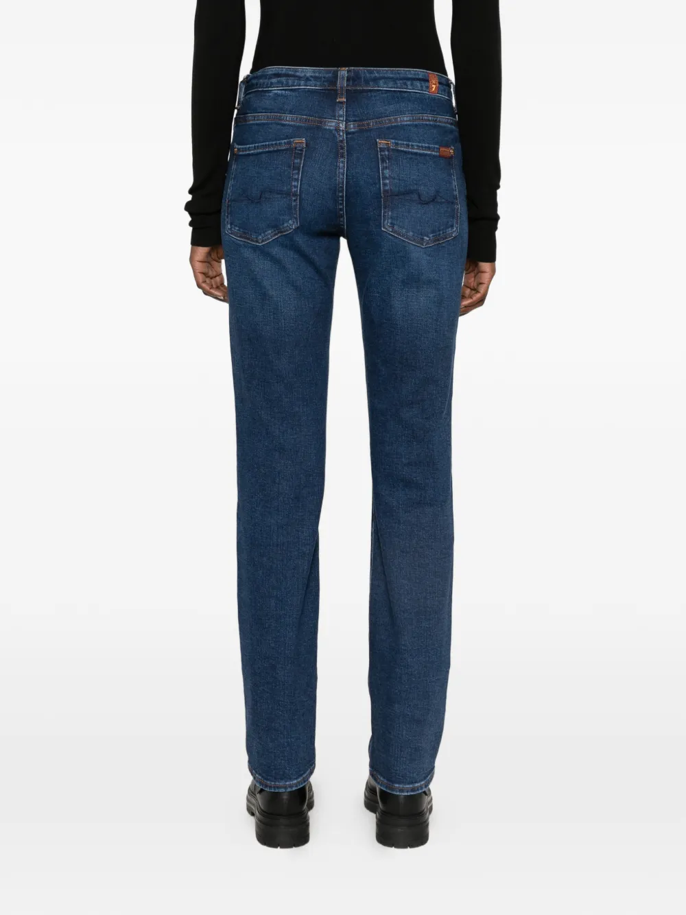 7 For All Mankind Slim-fit jeans Blauw