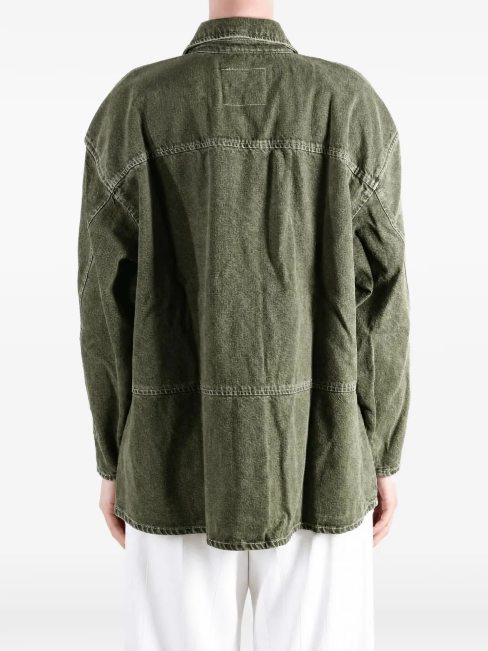 American Vintage Uzatown jacket Groen
