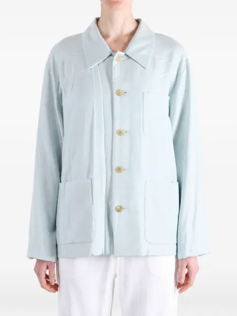 Auralee padded silk jacket