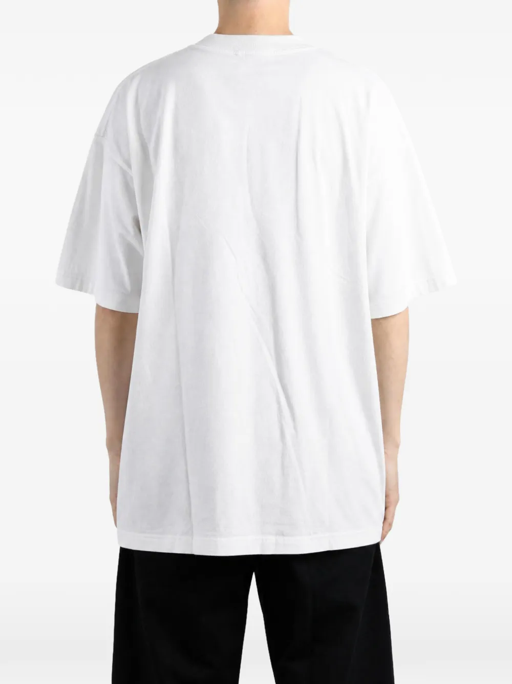 SAINT MXXXXXX x BAPE T-shirt met grafische print Wit