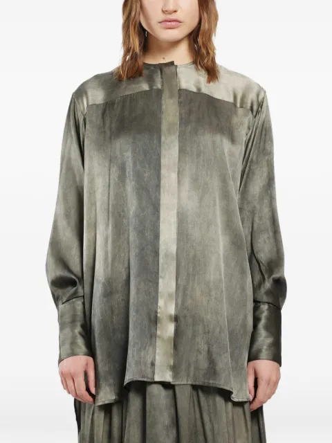 Uma Wang Taffe tie-dye shirt