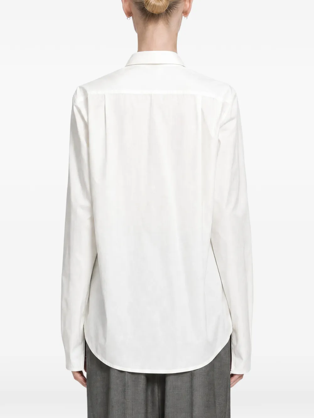 Petar Petrov The Undone Shirt in White, view 3