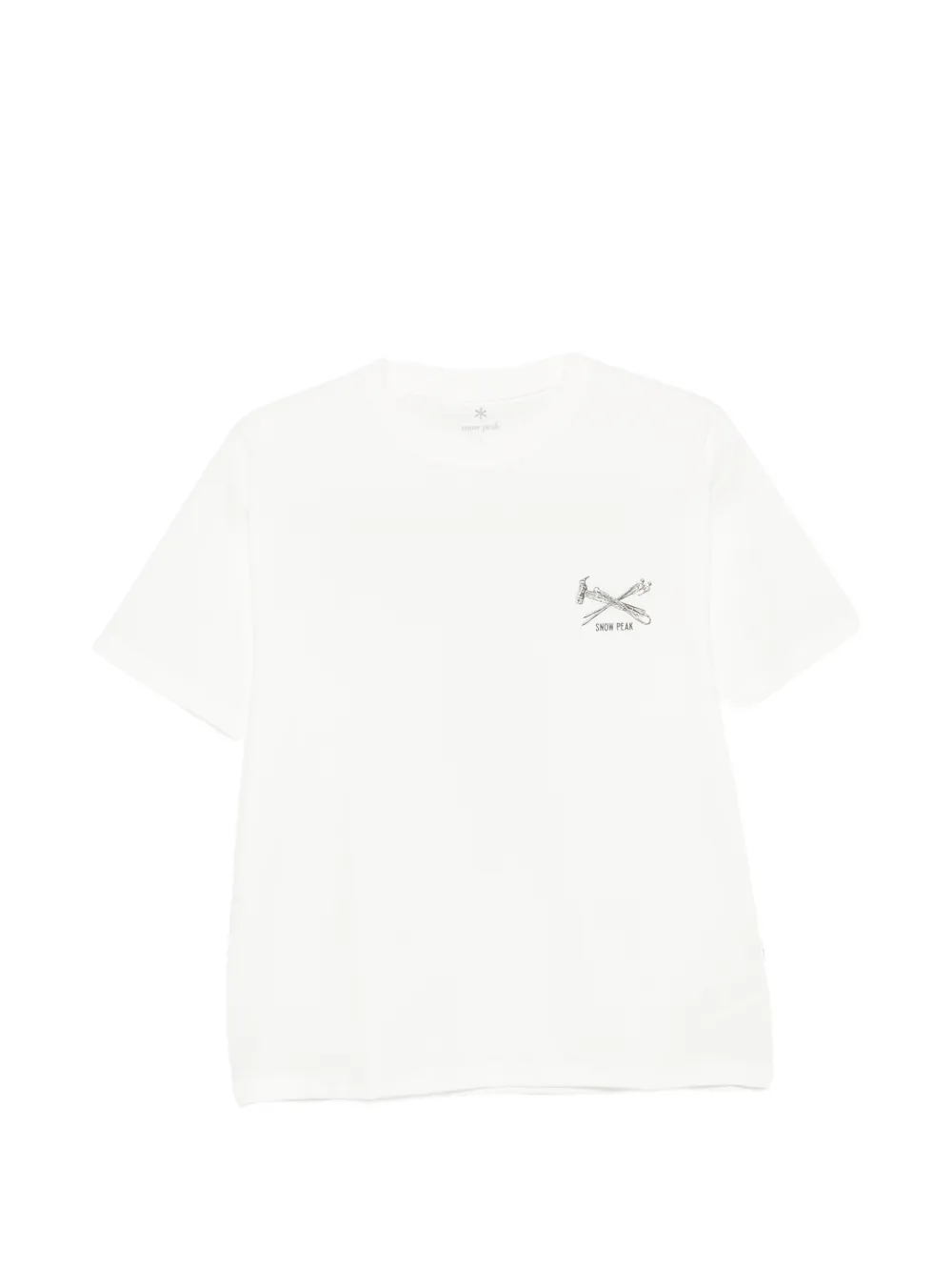 Snow Peak graphic-print T-shirt - Blanc Snow Peak graphic-print T-shirt - Blanc