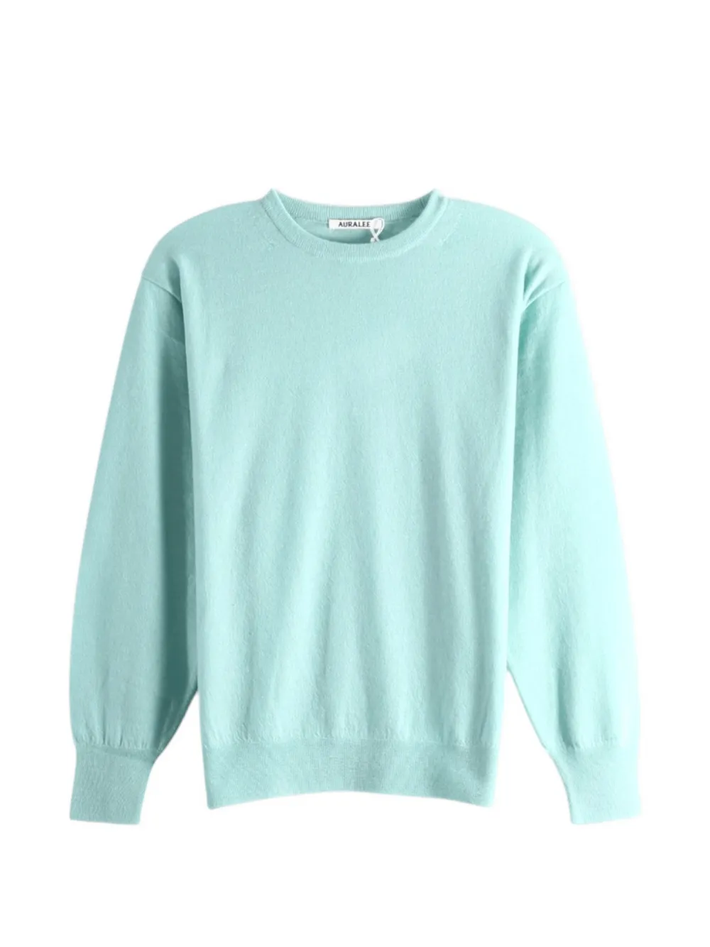 Auralee crew-neck cashmere sweater - Blue